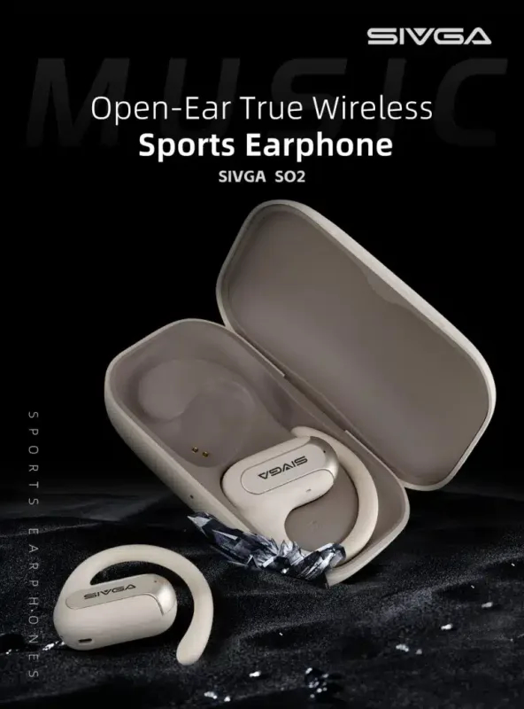 SIVGA SO2 Open-ear True Wireless Sports Earbuds (IPX5, AI Call Noise Cancellation, 30H) thumbnail 4
