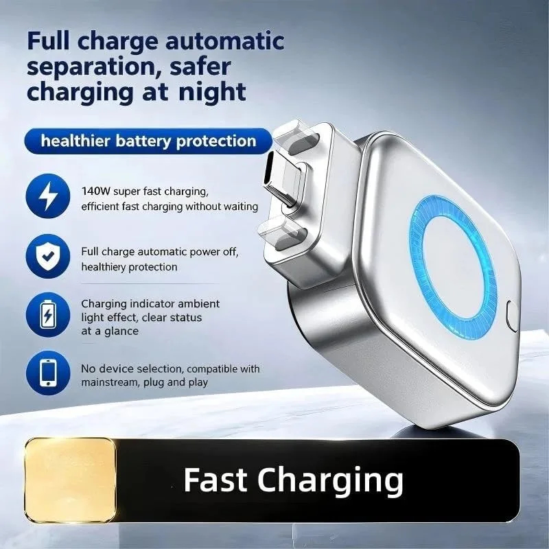 140W Auto Power-Off Fast Charging Adapter thumbnail 4