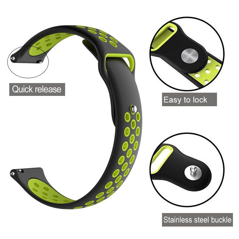 22mm Premium Silicone Band Strap thumbnail 7
