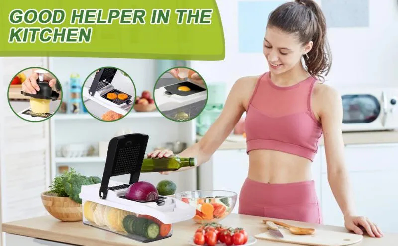 26 in 1 Vegetable Chopper Kitchen Multifunctional Slicer thumbnail 3