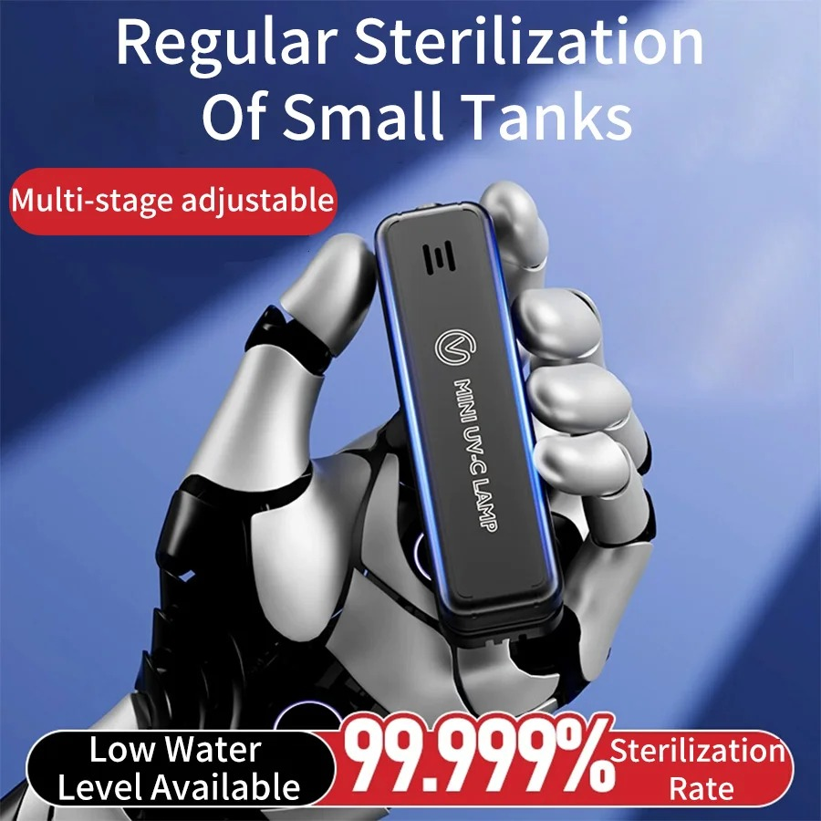220-240V Aquarium UV Mini Sterilization Lamp 3W with Digital Timer thumbnail 5