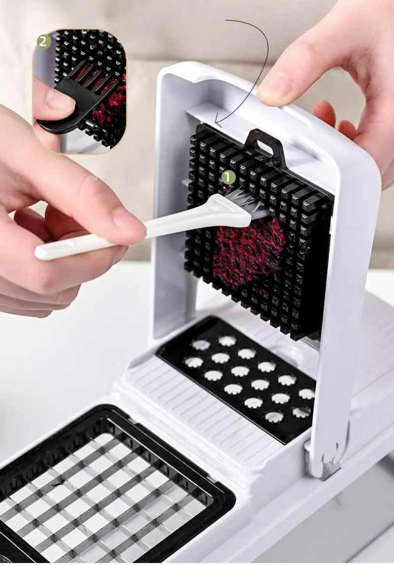 26 in 1 Vegetable Chopper Kitchen Multifunctional Slicer thumbnail 9