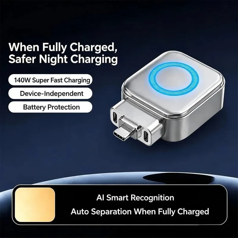 140W Auto Power-Off Fast Charging Adapter thumbnail 2