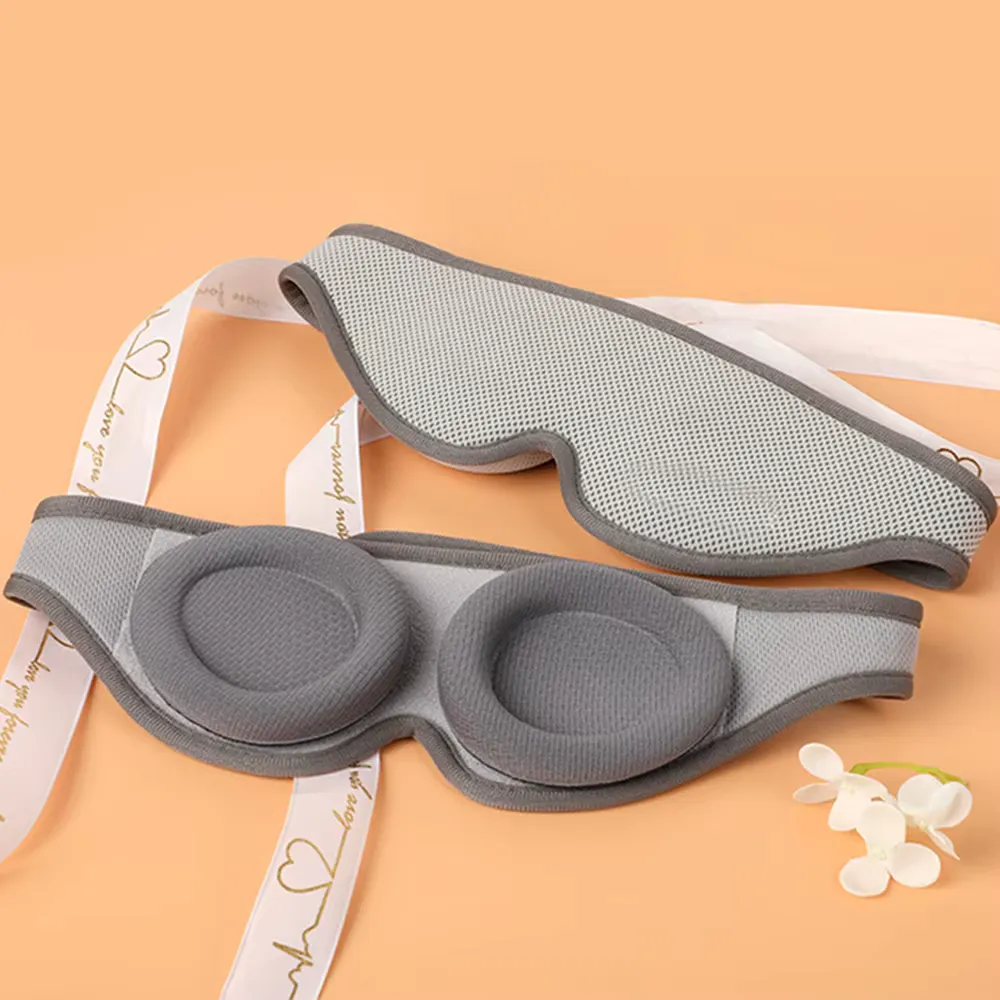 3D Sleep Eye Mask 100% Blackout Sleeping Mask Zero Eye Pressure Adjustable Eye Cover thumbnail 5