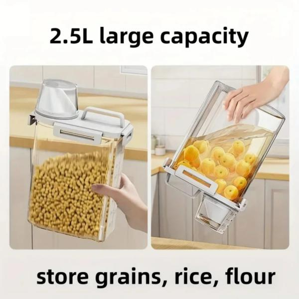 2.5L Food-Grade Grain & Rice Storage Box (1pcs) thumbnail 2
