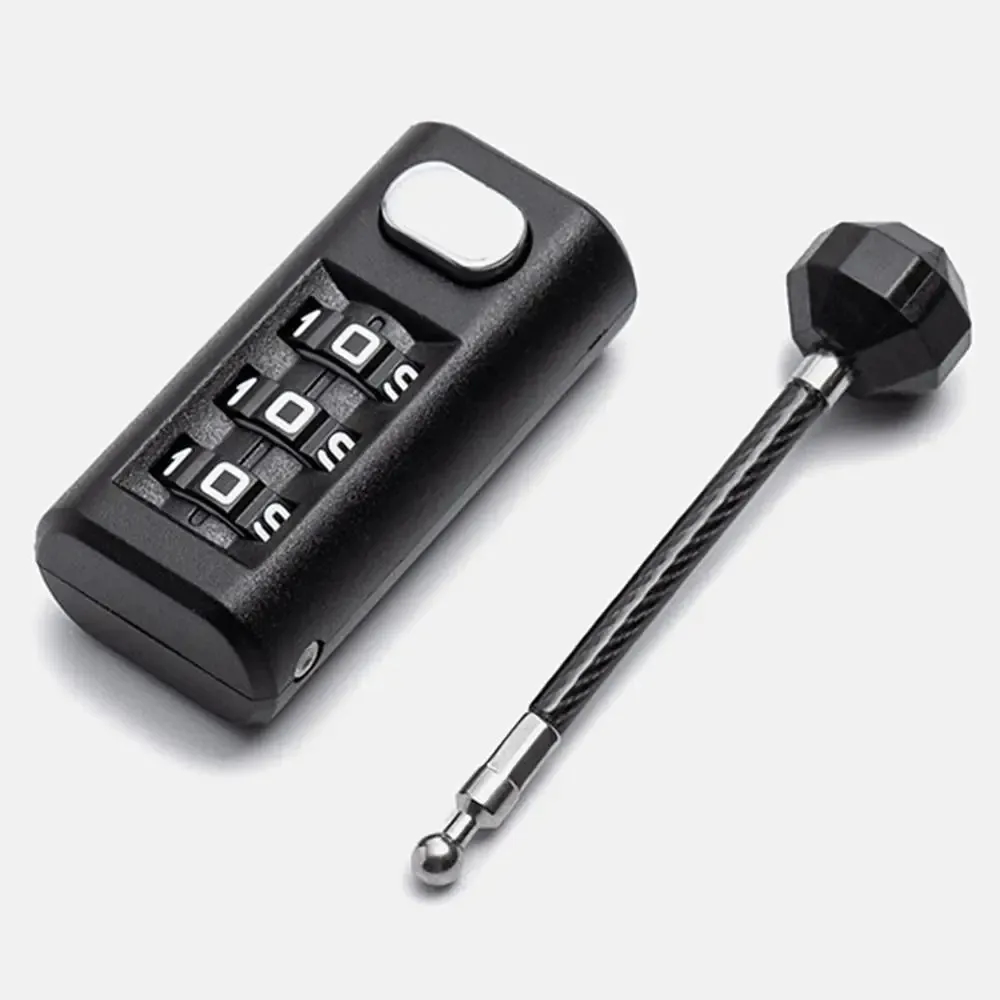 3 Digit Password Lock Mini Luggage Padlock Resettable Coded Lock thumbnail 4