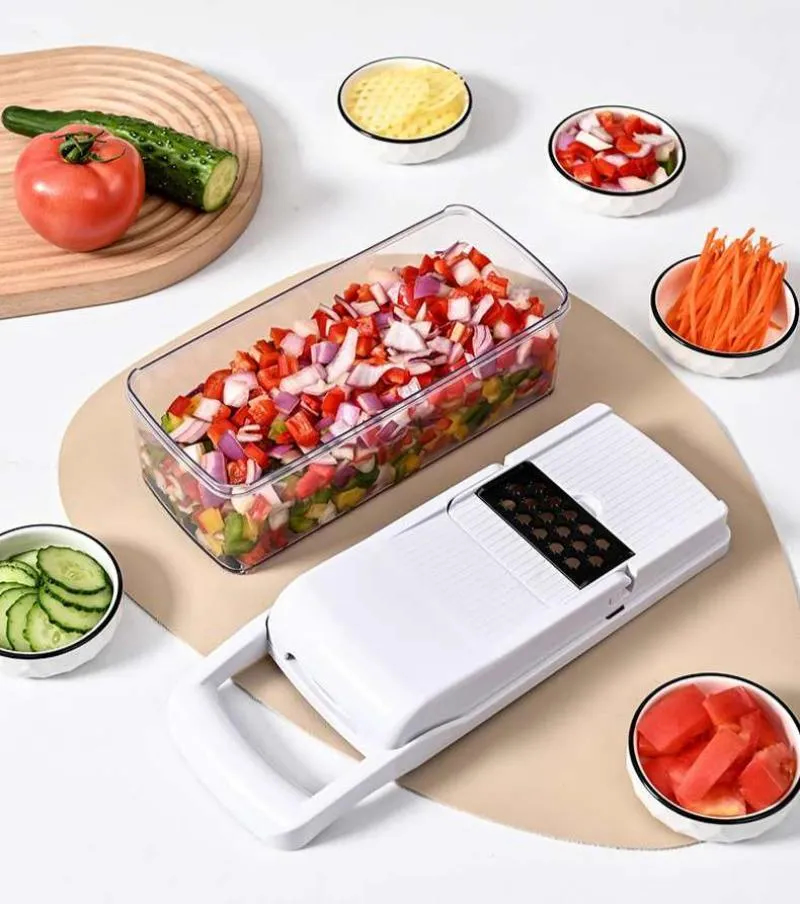26 in 1 Vegetable Chopper Kitchen Multifunctional Slicer thumbnail 13