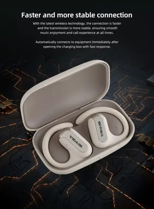SIVGA SO2 Open-ear True Wireless Sports Earbuds (IPX5, AI Call Noise Cancellation, 30H) thumbnail 2