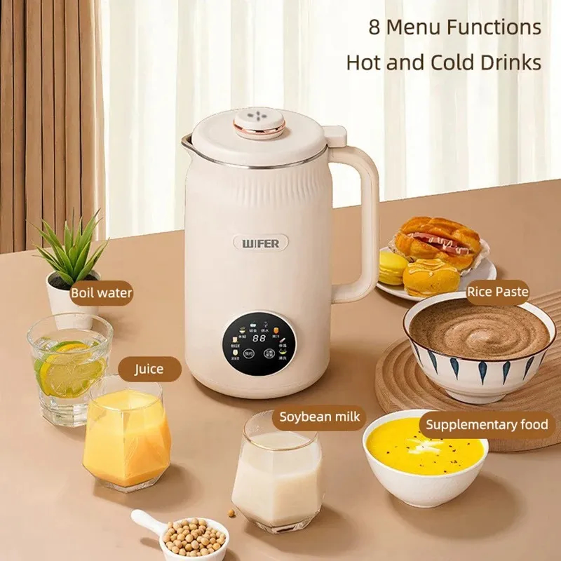 1200ML Soybean Milk Machine Automatic Intelligent Food Blender Electric Fruit Juicer Water Boiling Kettle Rice Paste Maker 220V thumbnail 7