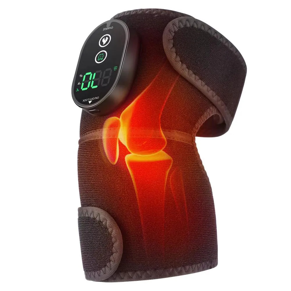 3-in-1 Heated Knee, Shoulder & Elbow Massager Pad – Multi-Functional Pain Relief & Heat Therapy thumbnail 3