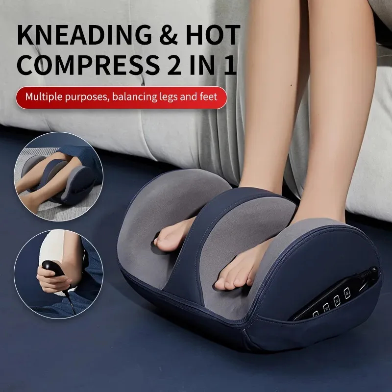 2 in 1 Shiatsu Foot Massager with Heat Tired Muscles Pain Relief thumbnail 2