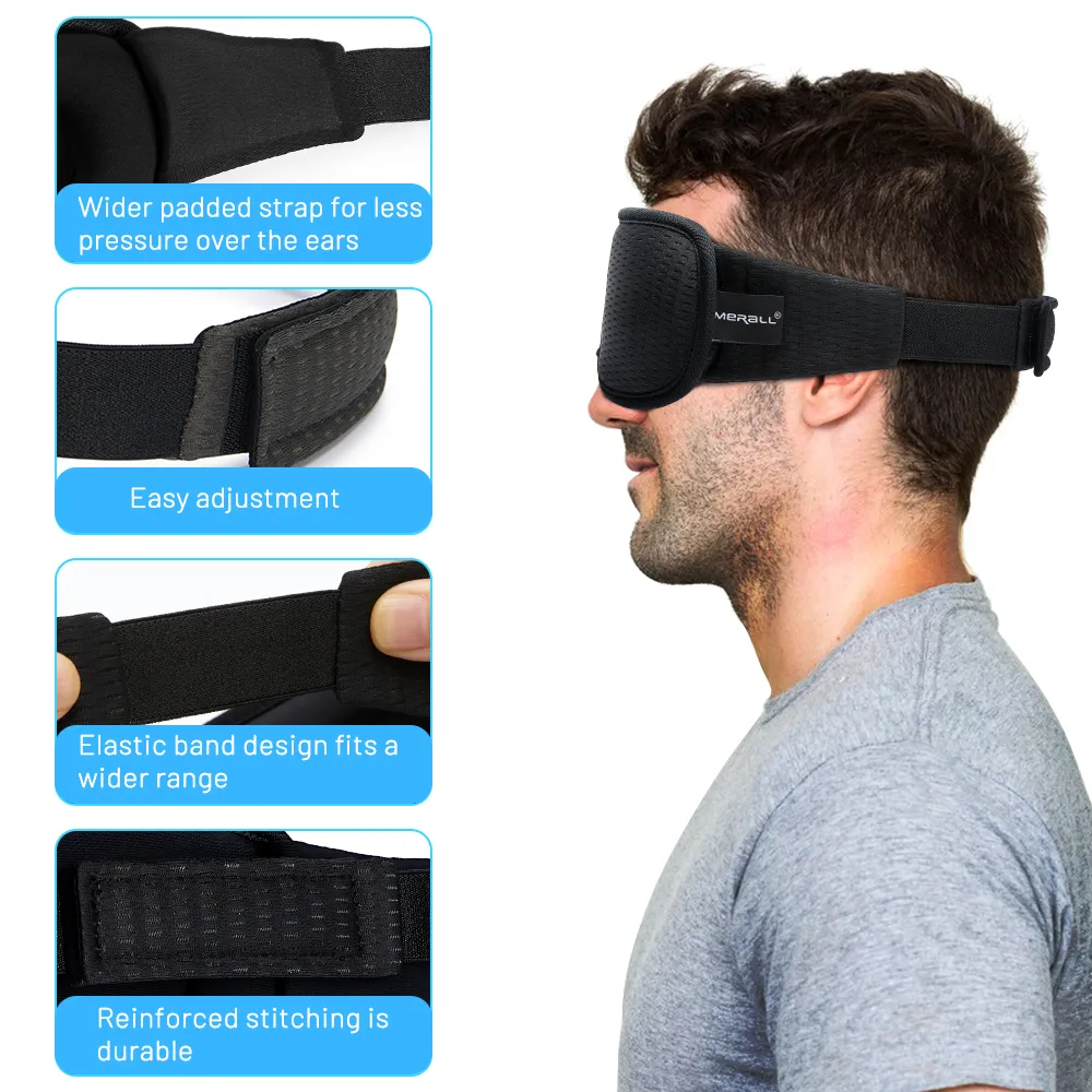 3D Sleeping Eye Mask Eyeshade Night Breathable Slaapmasker thumbnail 2