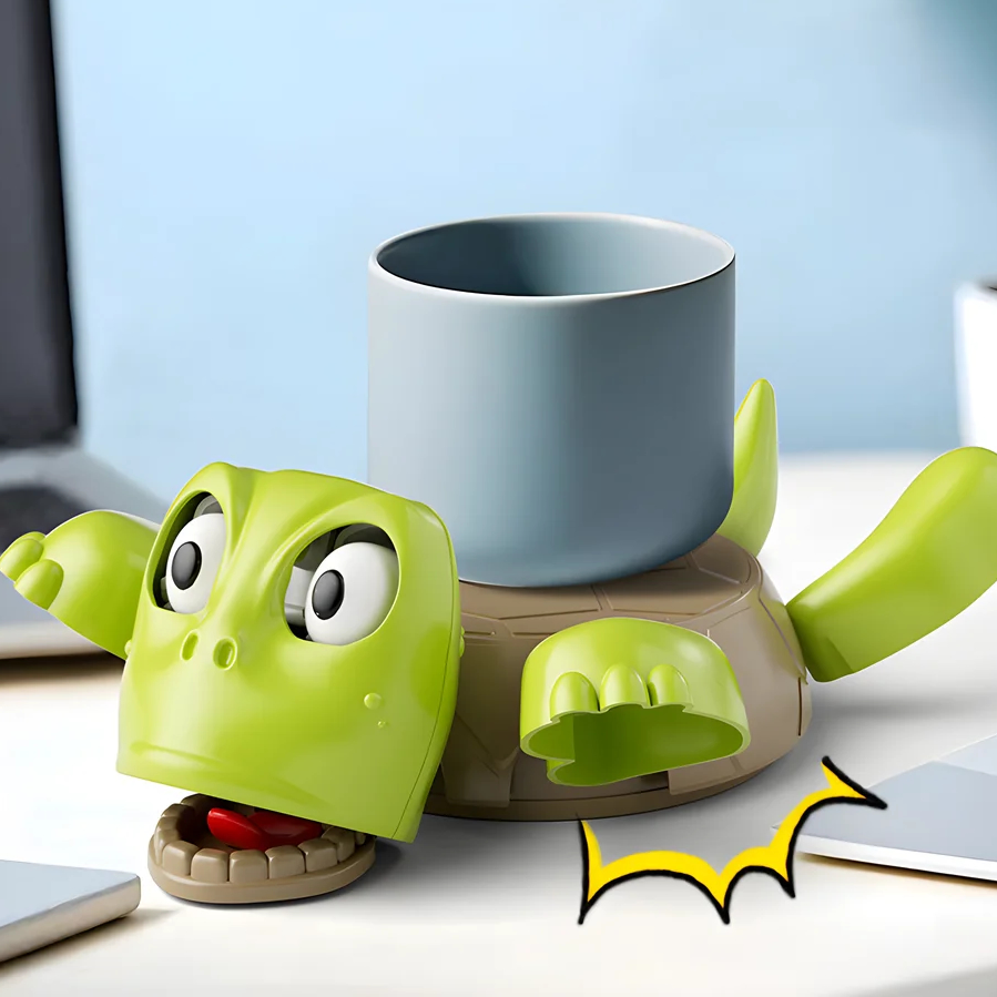 3D Printed Quirky Turtle Coaster Insulated Coaster Ornament Stress Relieve