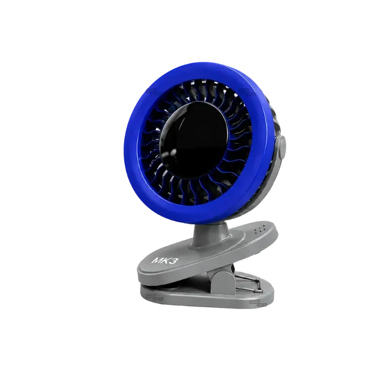 MKB Cool Air Mini F30 Desktop Fan with One Touch Control, USB Powered Low Noise