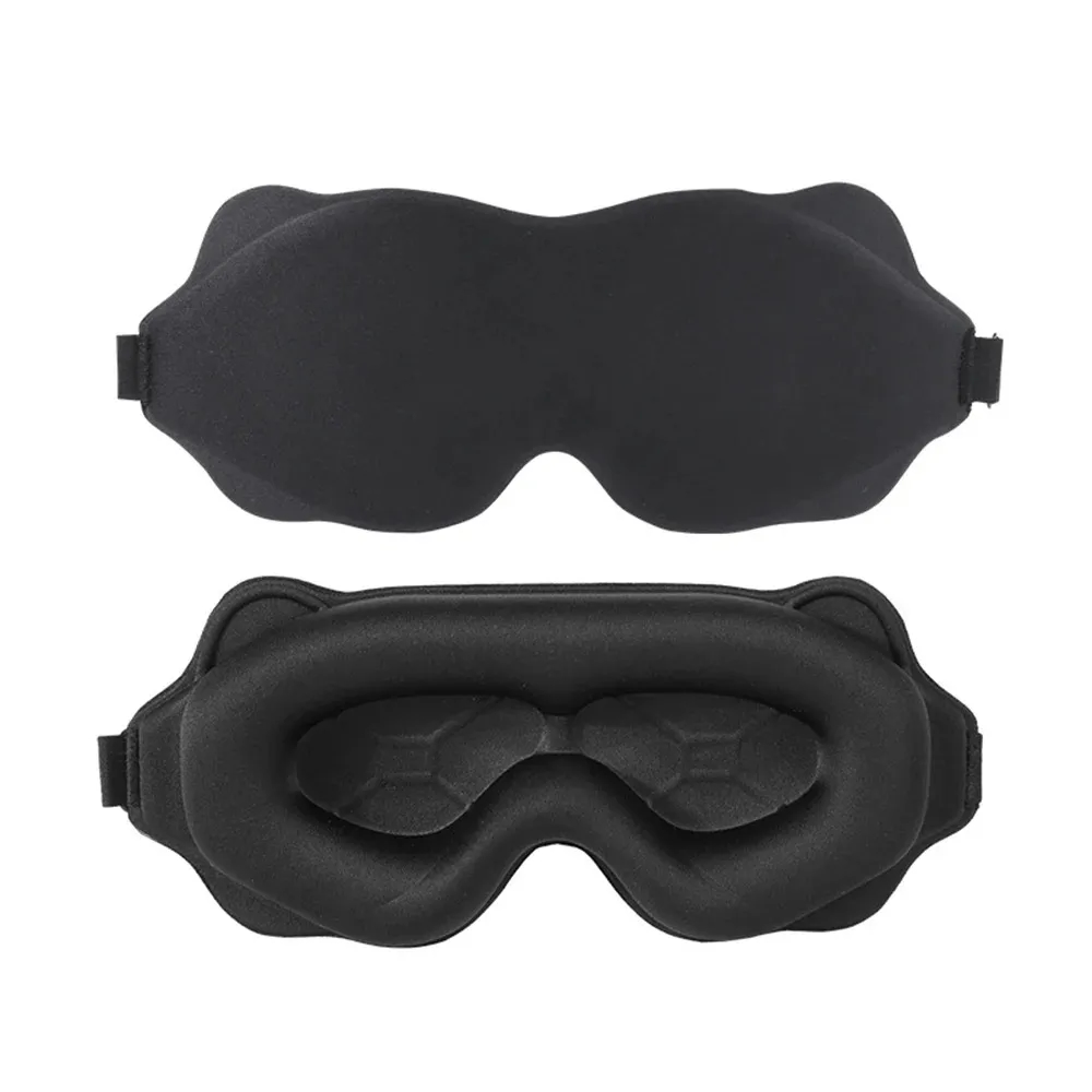 3D Sleeping Mask Block Out Light Sleep Mask For Eyes Soft Sleeping Aid Eye Mask thumbnail 2