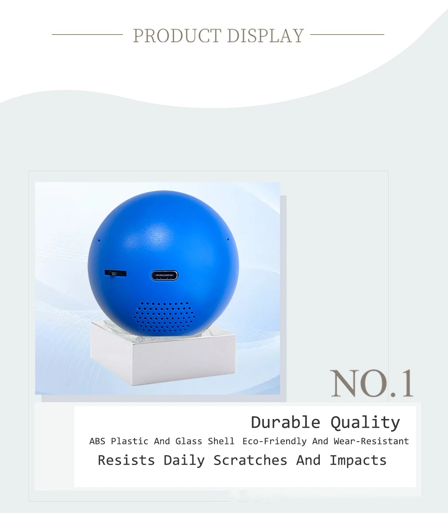 3D Crystal Ball Digital Video Photo Album DIY Video Glass Ball Crystal Ball Digital Video Display Gift with Electronic Screen thumbnail 6