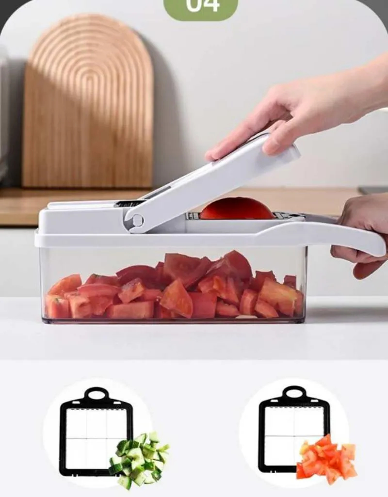 26 in 1 Vegetable Chopper Kitchen Multifunctional Slicer thumbnail 12