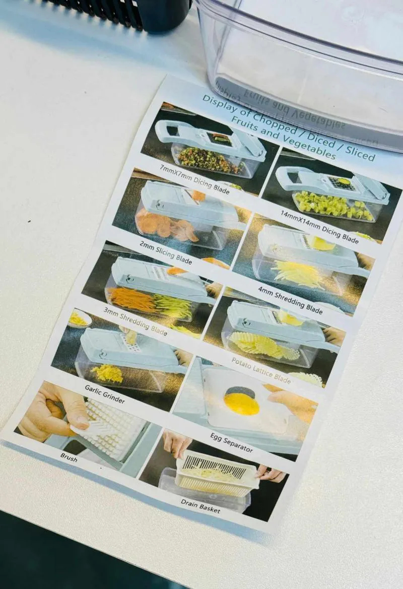 26 in 1 Vegetable Chopper Kitchen Multifunctional Slicer thumbnail 11