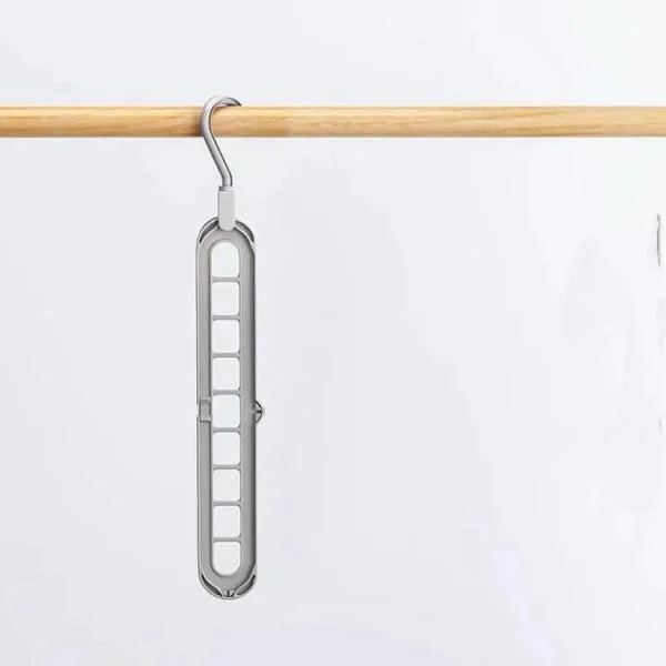 3PCS Foldable Clothes Hanger Set | Space-Saving Rotating Wardrobe Organizer thumbnail 2