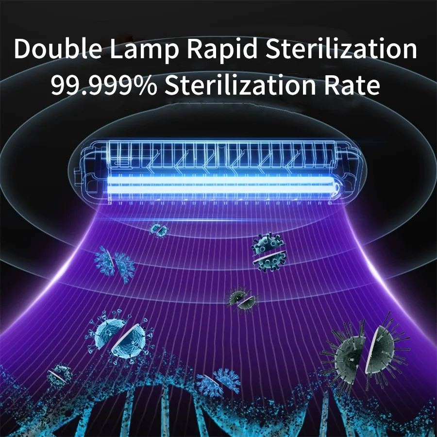 220-240V Aquarium UV Mini Sterilization Lamp 3W with Digital Timer thumbnail 7