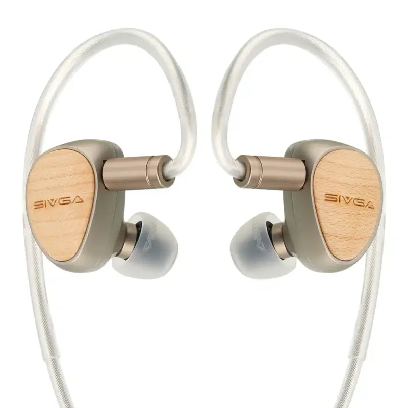 SIVGA Que Beryllium-Plated Dynamic Driver IEM Earphone