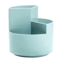 360 Rotating Large Capacity Rotating Pen Holder Desk Pencil Storage Box Organizer thumbnail 2