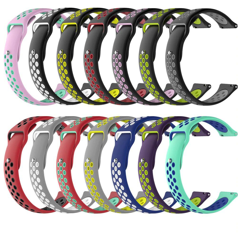 22mm Premium Silicone Band Strap thumbnail 17